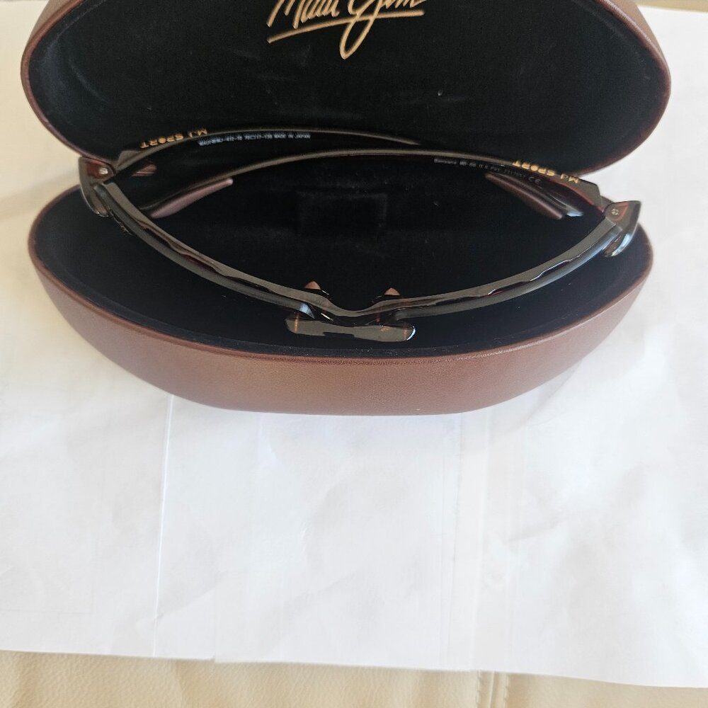 MAUI JIM (MJ) SPORT MJ SUNGLASSES NEW412 1070 17 130 BANYANS MB-BG MADE IN JAPAN